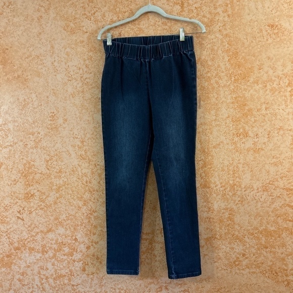 SOFT SURROUNDINGS Pull On Denim Pants size 6 - Picture 1 of 8